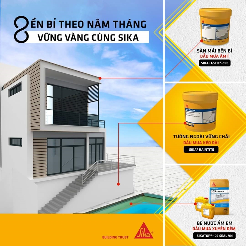 Vật liệu chống thấm sân thượng đà nẵng